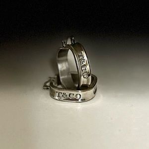 Tiffany & Co. Square Hoop Earrings